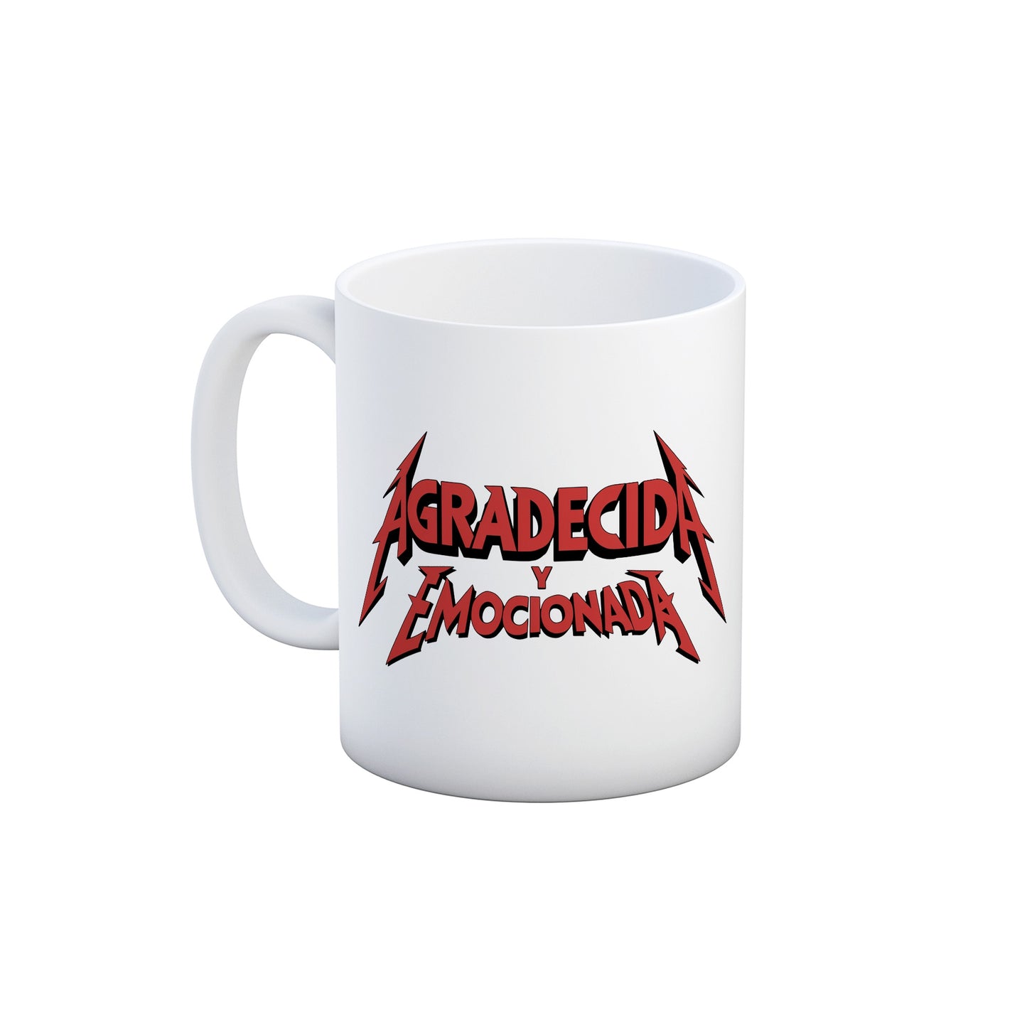 Taza Agradecida y emocionada