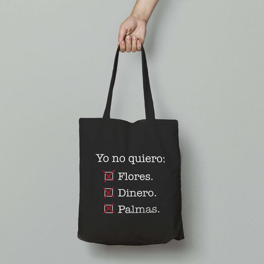 Bolsa de mano Yo no quiero