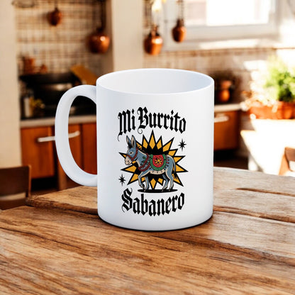 Taza Mi burrito Sabanero Edición Navidad