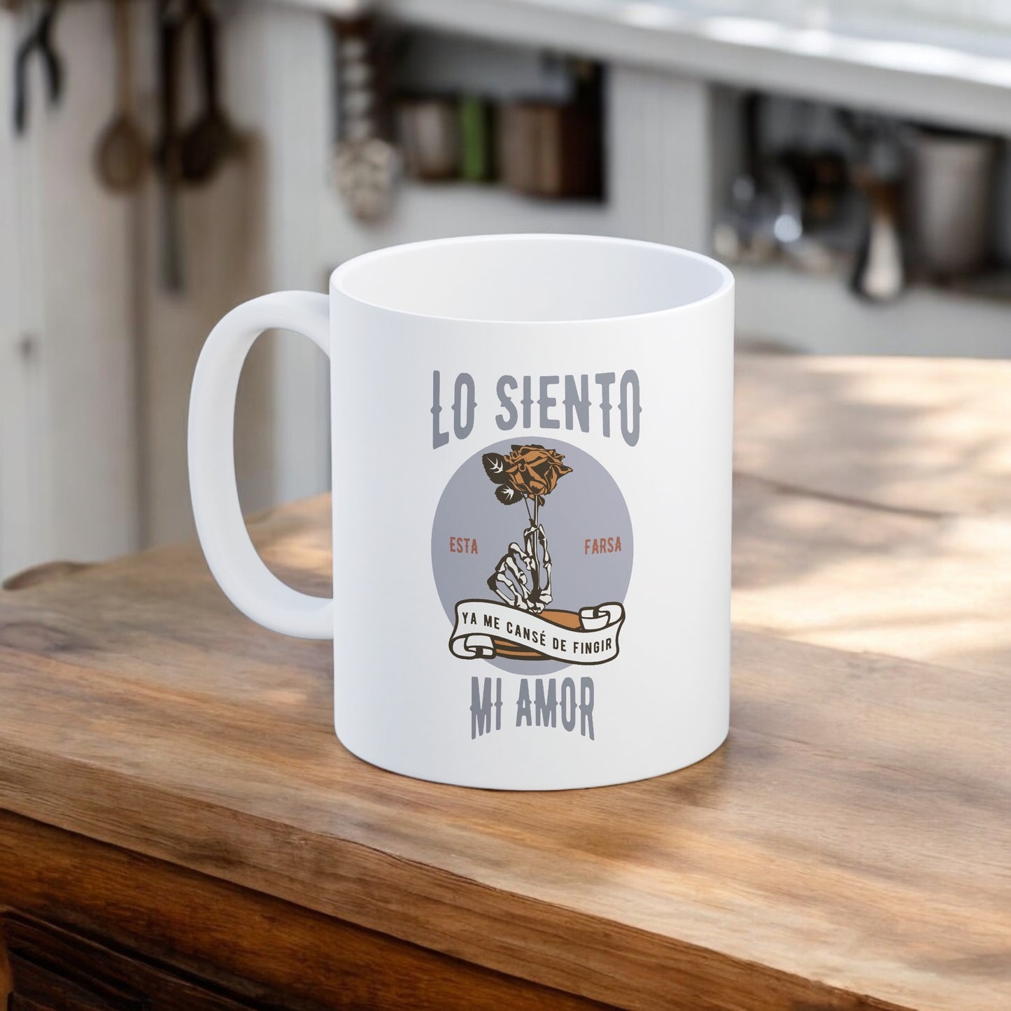 Taza Lo siento mi amor